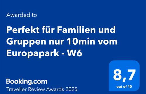 Perfekt für Familien und Gruppen nur 10min vom Europapark - W6 - Foto 27