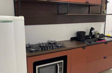 Imóvel climatizado, localizado em um prédio novo e equipado com tudo o que você precisa para uma experiência de hospedagem incrível na cidade de Toledo. - Photo 9