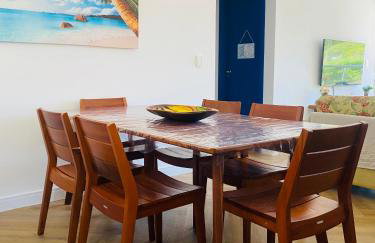 Apto com ar-cond e piscina a 100m mar praia da Enseada - Foto 30