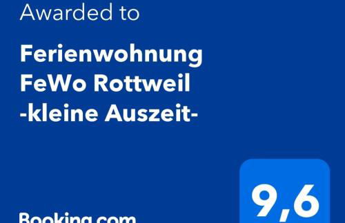 Ferienwohnung FeWo Rottweil -kleine Auszeit- - Foto 2