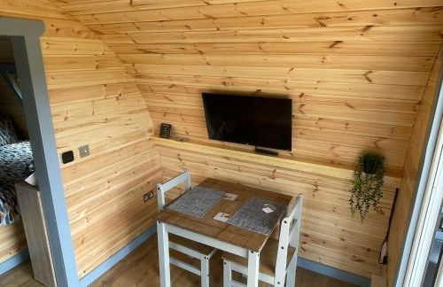 Pine Lodge Posh Glamping With Wood Fired Hot Tub & Big Lincolnshire Skies - Foto 12