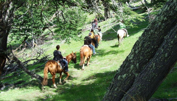 Giro a cavallo a Cerro Frías