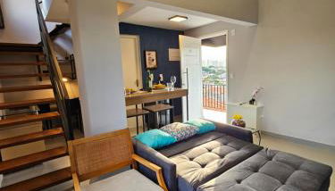 LOFT Charmoso Aeroporto SP Expo com AC - Foto 4