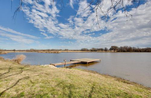 Game Room, Fireplaces, On-Site Lake! Kaufman Home - Foto 31