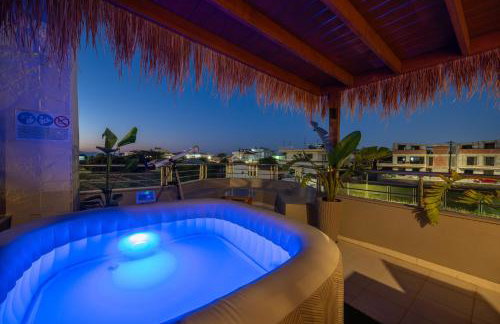 Coral Paradise Luxury Modern Family Villa with Jacuzzi, Pool View & Parking in Rhodes Island - Foto 15
