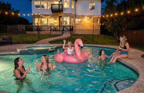 Austin Luxe Retreat Pool Spa Game Room Fire Pit - Foto 52