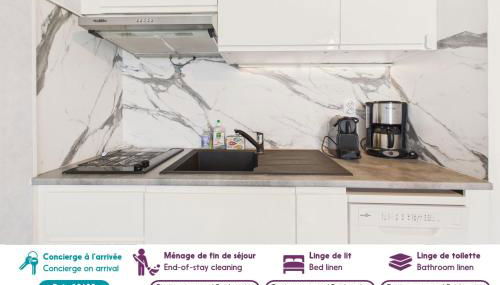 Appartement vue mer pour 2 adultes et 2 enfants - Foto 4