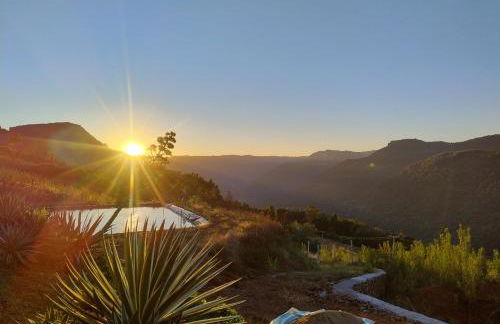 Chalé romântico com vista e banheira - Foto 16