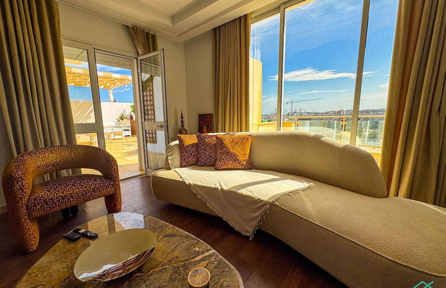 Ain Zaghouan Nd Superbe apt Avec Terrasse et vue - Foto 16