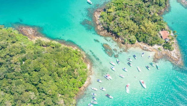Balade privée en bateau à Ilha Grande