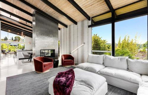 Hillside Luxury MidCentury Modern Spa Retreat View - Foto 29