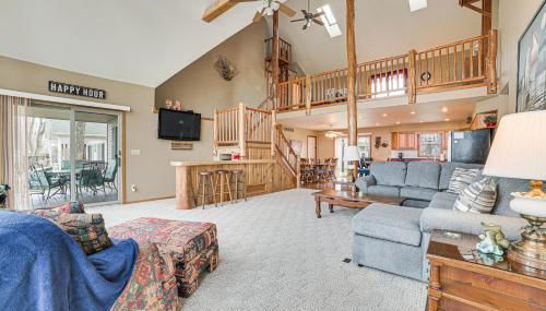 Family-Friendly Houghton Lake House Steps to Lake - Foto 4