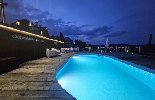 Chata w Bieszczadzie apartamenty i domki z basenem Bieszczady - Photo 8