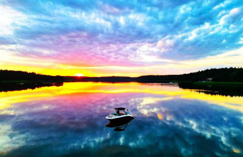 Marina Ostróda IV - super widok na jezioro, 10 m do wody, taras i balkon, winda, klima, garaż - Foto 12