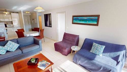 2P calme avec terrasse, piscine, parking et wifi - FR-1-196-368 - Foto 3