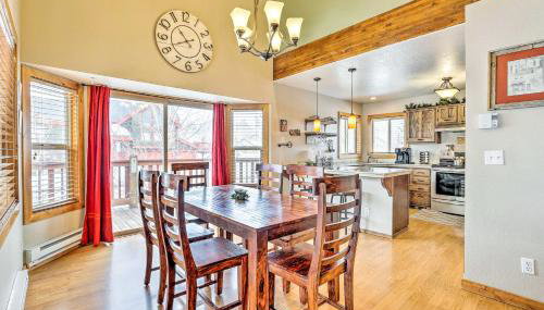 Silverthorne Ski Base with Mtn Views Walk to Trails - Foto 2