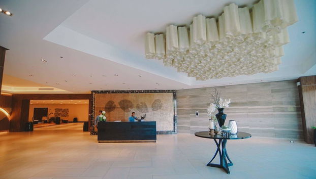 Sala de estar do lobby