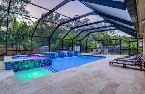 Heated Pool and Spa, 4 Mi to Beach Seminole Home - Foto 27