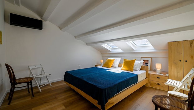 Radiant and Trendy Downtown Rovinj Apartment - Foto 3, Habitación