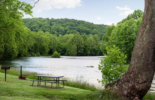 Shenandoah dog friendly cabin - river access, BBQ, outdoor dining and lounging, fire pit, AWD or 4WD encouraged - Foto 2