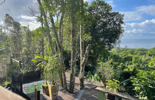 Vista espetacular, no meio da mata, com conforto - Foto 37