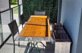 Vue Parlement Européen - Grande terrasse au calme - Tram à 2 min - Parking - Foto 4