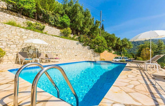 Villa Aris Large Private Pool Walk to Beach Sea Views A C Wifi - 2453 - Foto 42