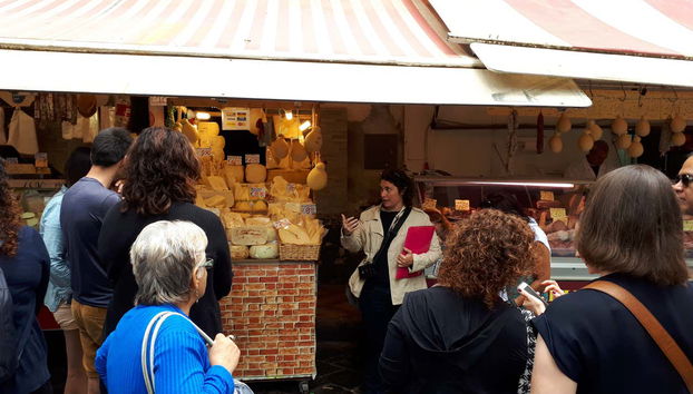 Stroll through the different stands