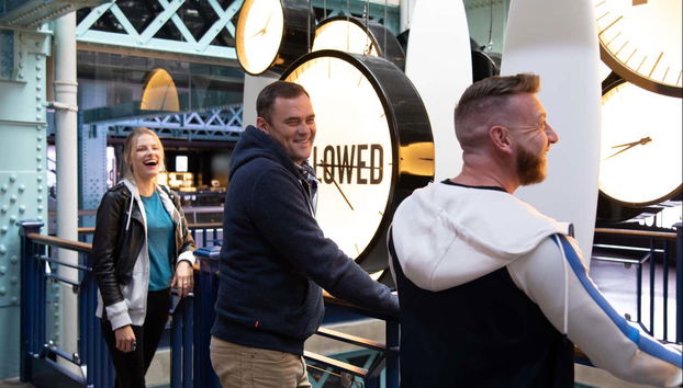 Interior de la Guinness Storehouse