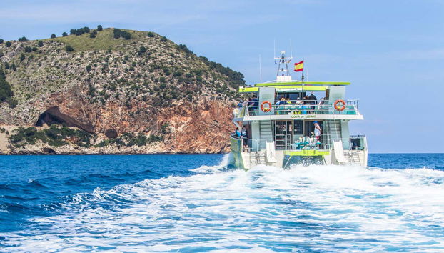 Balade en bateau sur la Costa de los Pinos