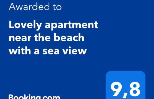 Lovely apartment near the beach with a sea view - Foto 23