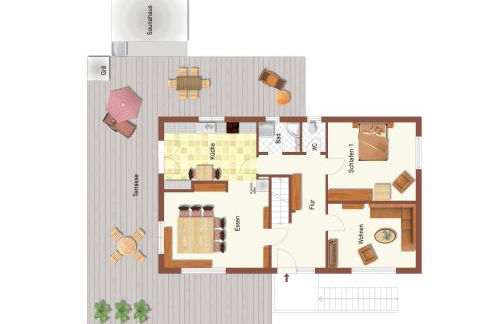 Waldhaus: Sauna | Kamin - Foto 52