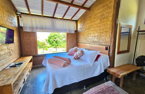 Chalés Vila Carrancas - Ao lado do centro com piscina, cozinha completa e muita tranquilidade - Foto 144