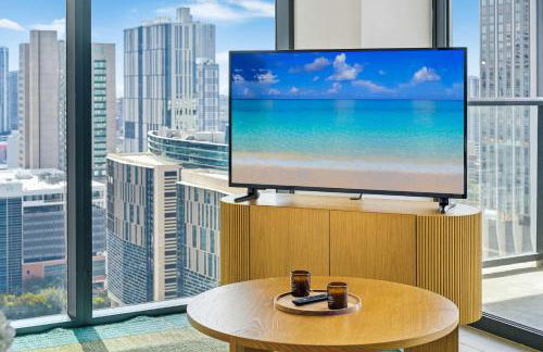 Downtown Drift-Luxury Amenities Sauna & Pool - Foto 16