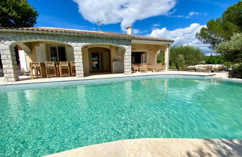 Maison pour 12p, piscine à débordement chauffée d'avril à octobre inclus - Foto 31