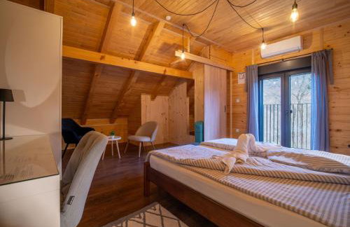 Wooden Villa Old Oak Plitvice Lakes - Foto 56