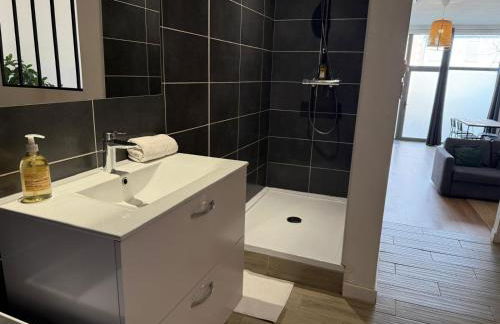 LE LOFT - Studio ouvert, salle de bain italienne, idéal couples - Foto 2