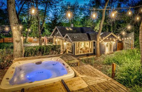 Secluded Fenced Cottage W Dune Top Hot Tub Near Hiking Dog Friendly - Foto 1