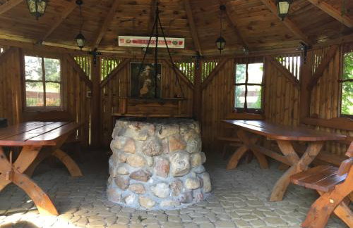 Deluxe Holiday Zdrojowa -Willa typu Alpejskiego w Borach Tucholskich-Całoroczna Balia z jacuzzi-Prywatny las i strumyk -Duża Wiata grillowa - Foto 27