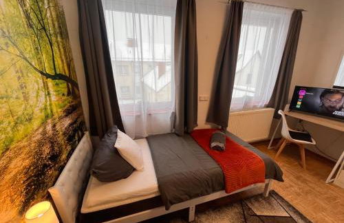 Großes Apartment Aschaffenburg 4 Schlafzimmer bis zu 10 Personen Mainpark Apartment Mainaschaff - Foto 37