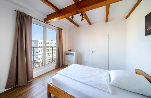 Stylisches Penthouse zentral Tischfussball 100m2 Wii - Foto 5