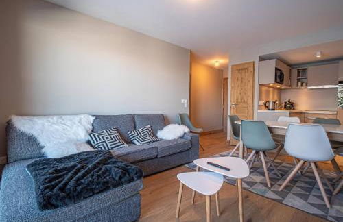 Appartement neuf 6 pers, pied de pistes avec parking, Valmorel - FR-1-356-521 - Photo 12