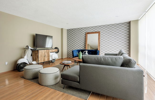 3BR Polanco Condo -elevator -parking-washer/dryer - Foto 15