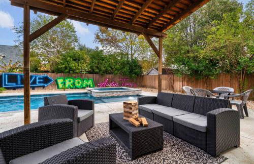 Sun Filled Home W Gorgeous Pool HotTub Gameroom - Foto 59