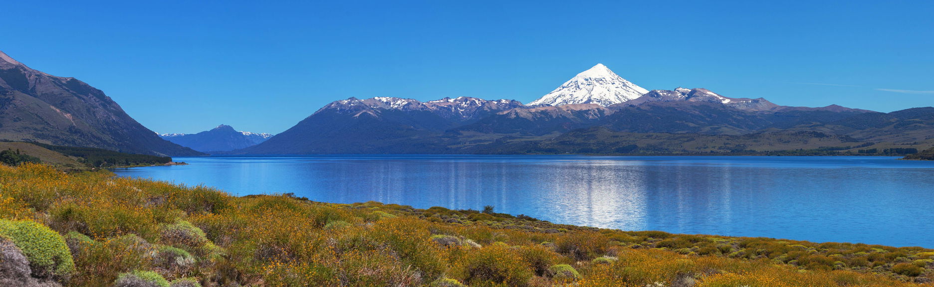 Excursão ao Lago Huechulafquen e Vulcão Lanín