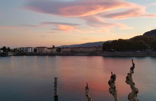 La Bâtie - Terrasse avec Vue imprenable sur le Rhône, 3 chambres, 3 salles de bain - Foto 15