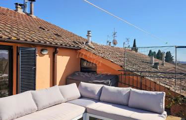 La dolce vita - 10 min da A1 autostrada, terrazza sul tramonto , vista panoramica sulle colline - Foto 73