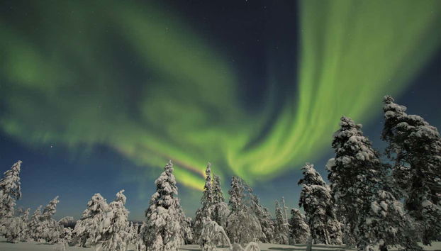 The Aurora Boreal in Finland