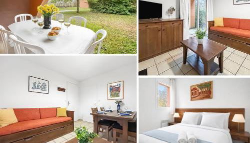 Séjour familial RDC, parking, piscine chauffée - Photo 2