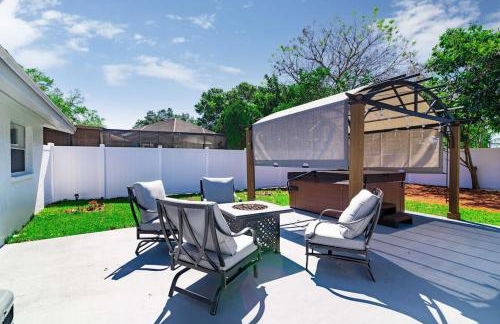 Renovated 3B 2BA, oasis yard Hot tub - Foto 5